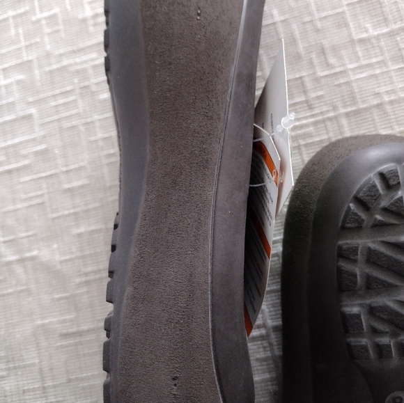 Crocs Womens Mammoth Ballet Flat Shoes Brown Faux Fur Lined Round Toe Slipons 8 - Picture 6 of 7